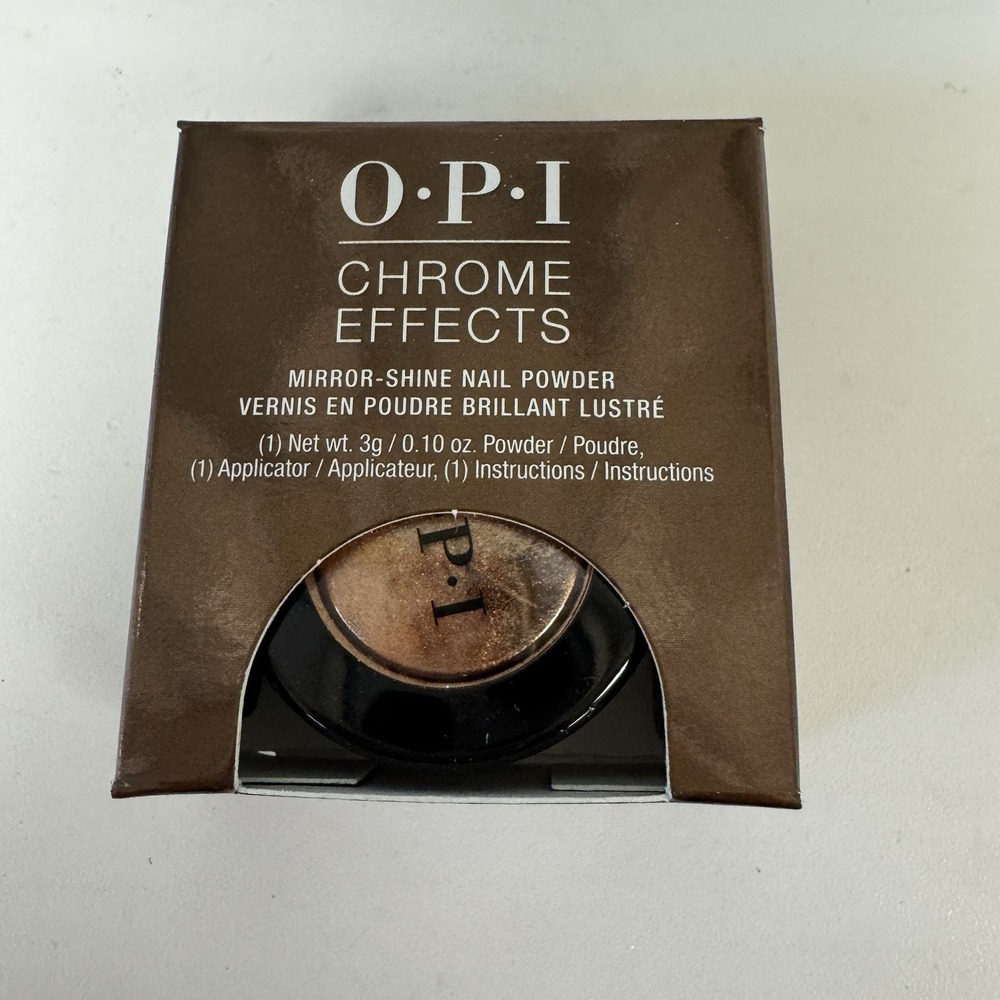 OPI‎ Chrome Effects Nail Powder 3g / 0.1oz - Bronzed By The Sun